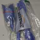 Cobweb Duster with Extension Pole, Washable Cleaning Duster Kit with 2 Duster Heads, Cobweb Duster, Corner Brush, Aluminum Telescoping Pole for Ceiling Fan (Blue)