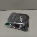 SAIREIDER Travel Pillow 100% Pure Memory Foam Travel Neck Pillow, Airplane Pillow for TravelingCarHomeOfficeWashable CoverBlack