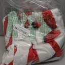 Pindola Cute Baseball Texture Throw Blanket Warm Lightweight Soft Cozy Warm Home Decoration 50"x40" for Child