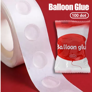 Balloon Glue, Double Sided Dots Stickers Multifunctional Balloon Glue Dots for Decoration Party, Wrapping Flowers 15 Pack
