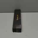 Annlary Hair Straightener 1 Inch Flat Iron and Curler 2 in 1 Titanium Ceramic Ionic Dual Voltage Straightener with Heat-Resistant Silicone, for Less Frizz, Shinier & Smoother (Black/Rose Gold)