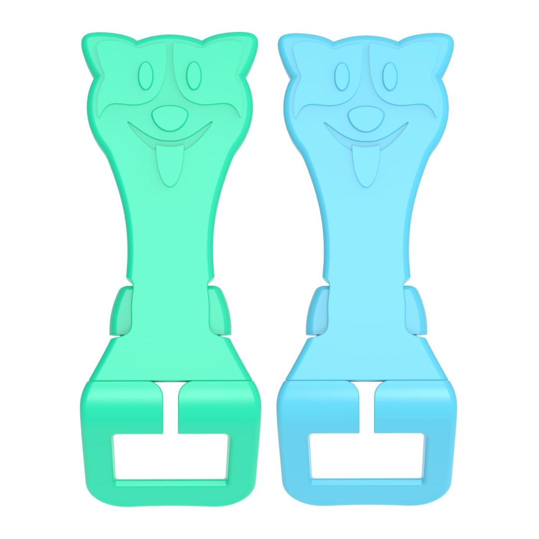 Unbuckle Release Assistant Tool, Easy Way to Unbuckle, Perfect for School Drop-Offs and Travel to Release Buckle (Blue-Mint, REDESIGNED)