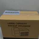 Makeup Organizer with Drawers, Large Capacity Countertop Organizer for Vanity, Bathroom and Bedroom Desk Cosmetics Organizer, Easy To Storage Skincare, Brushes, Lotions, Lipstick (All white)