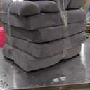 Tiita Folding Sofa Bed for Kids, Toddler Fold Out Couch Beds with Removable Cover, Kids Futon Sleeper Chair Folding Bed Mattress for Children Room, Living Room, Guest Room,Grey