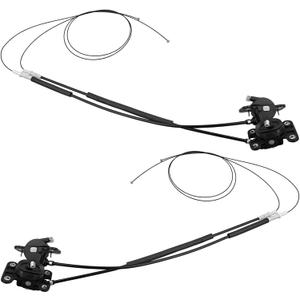 Left & Right Power Sliding Door Cable Kit W/O Motor Fit for Honda Odyssey 2005-2010, Sliding Door Cable Replace# 72010-SHJ-A21 Driver Side, 72673-SHJ-A21 Passenger Side