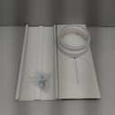 Portable AC Window Vent Kit - Complete Air Conditioner Window Kit, Adjustable PVC Window Seal Kit Panels Up to 60 Inches, for Universal Thread AC Exhaust Hose of 5.1" and 5.9" Diameter