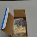 Beduan Brass Electric Solenoid Valve, 1/2" 110V Air Valve Normally Colsed for Water Air Gas Fuel Oil