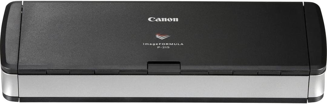 Canon imageFORMULA P-215II Mobile Document Scanner, Black, 1.6" x 11" x 3.7"