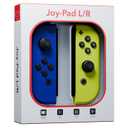 Tideal Set of Replacement Controller for Nintendo Switch - Compatible with Nintendo Switch (1) / OLED/Lite - Dual Vibration/Motion Control / 6-Axis Gyro (Blue & Yellow)