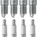 NGK 4177 TR6 V-Power Premium Copper Spark Plugs Set Of 8