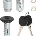 Door Lock Cylinder & Ignition Switch Lock Cylinder w/Keys Compatible with Chevrolet Chevy Blazer S10 S-10 / GMC Sonoma 2001 2002 2003 2004