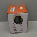 SISUPASSIE Outdoor Heaters for Patio, 1500W Portable Garage Heater with Overheat Protection & 3S Fast Heating, Non-Slip Cushion, Electric Space Heater for Patio, Garage, Greenhouse, Bedroom, Green