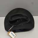 Thuizen Men and Women's Classic Western Rolled-up Vegan Suede Decent Adjustable Drawstring Cowboy Cowgirl Hat