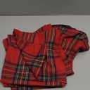 FUTEI Christmas Red Plaid Throw Pillow Covers 18x18 Inch Set of 2 Buffalo Check Holiday Decorative Cushion Case Farmhouse Home Decor for Couch Bed Living Room