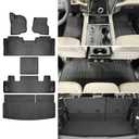 Utiiy Cargo Mat Floor Mat Fit for Ford Expedition 2018-2024 7-Seater Floor Liner Cargo Liner for 2024 Expedition Accessories(Cargo Mat+Floor Mat, 18-24 Expedition 7-Seater)