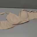 Wireless Jelly Bras for Women No Underwire - Seamless Everyday Tshirt Bralettes Supportive Bra (Beige, XL)