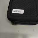 Black Hard Shell Travel Organizer Case for Electronics, Cables, Chargers and Small Accessories
