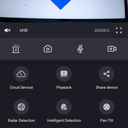 FOSCAM 4K Indoor Camera, Full Space Sense WiFi Camera with 360 Radar Auto-Tracking Baby Monitor & Pet Camera - No-Blind-Spot View, One Touch Call, Human/Motion/Sound Detection, Compatible with Alexa (White)