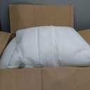 White Square Pillow Inserts (Pack of 4, 22"x22", Polyester) - Stylish Home Comfort & Premium Cushion Fillers for Sofa, Living Room, Bed, and Chair