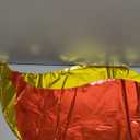 KatchOn, Big Fire Balloons Set - 28 Inch, Pack of 18| Red and Gold Flame Balloons for Firetruck Birthday Decorations | Flame Decorations for Firefighter Birthday Party | Fire balloons