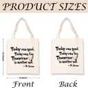 Cute Canvas Tote Bag, Cancer And Disease Encouragement Tote Bag, Inspirational Gifts, Canvas Totes Bags For Women, Reusable