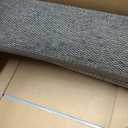 LEKEEPGO Door Mat 32"x47", Non Slip Door Mat Indoor Entrance, Rubber Backing Front Indoor Doormat Washable Absorbent Low-Profile Entryway Entry Resist Dirt Inside Door Mats, Brown, 2'8" X 3'11"