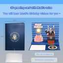 Musk 3D Pop-Up Birthday Card with Voice Message - Unique Talking Gift for Husband, Friends, Colleagues