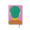 Olimpia Zagnoli Pink Midsized Blank Notebook