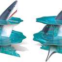 Beistle Shark Cupcake Stand Centerpiece Luau Under The Sea Party Supplies Birthday Decorations (Pack of 2)