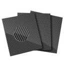 Carbon Fiber Sheet, 200300MM 0.5mm 1.0mm 2mm 2.5mm 3.0mm 4.0mm 4.5mm 5mm, 3K Full Carbon Fiber Board 100% Twill Weave Glossy Surface Carbon Fiber Plate