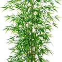 Nearly Natural 8ft. Artificial Green Bamboo Tree