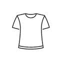 Black T-Shirt For Woman , Size: Small