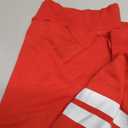 SELINK Womens Striped 2 Piece Outfit Tracksuit Oversized Lounge Set Casual Top and Skorts Matching Sets Red-M