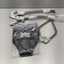 Infant Master Baby Doorway Jumpers, Sturdy Johnny Jumper Adjustable 10.8"-23.6" Strap, Soft Baby Johnny Bouncer w/Seat Bag, Protable Doorway Jumper and Boucer for Baby, Ideal Gift for Infant, Black, Max 35 lbs