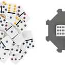 Spin Master Games, Cardinal Classics Double 12 Dominoes Set in Storage Tin, Family Board Games, 2-6 Players, for Ages 8 & Up