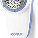 Conair Fabric Shaver and Lint Remover, Battery Operated Portable Fabric Shaver, White