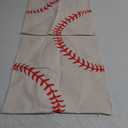 Baseball Pillow Cover Set of 2 Sports Theme Cotton Linen Polyester Decorative Throw Pillow Case Cushion Cover for Bedroom Sofa Living Room Couch Chair Office 18 x 18 Inch
