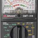 Gardner Bender GMT-318 Analog Multimeter, 6 Function, 14 Range, AC / DC Volt, 500V