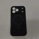 Miracase Magnetic for iPhone 17 Pro Max Case, Compatible with MagSafe, Integrated Silicone Camera Control Cover, 3.0mm Thicken Shockproof Drop Protection Phone Case for 17 ProMax, Black