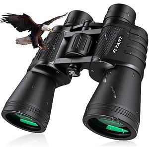 20x50 High Powered Binoculars for Adults, Waterproof Compact Binoculars with Low Light Vision for Bird Watching Hunting Camping Travel Cruise Hiking Sports Stargazing, Christmas Birthday Gifts for Men