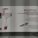 Fruit & Vegetable Strainer Attachment Set for KitchenAid - Includes Food Grinder Attachment and Sausage Stuffer Tubes, Compatible with KitchenAid Stand Mixers