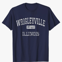 Wrigleyville Illinois Chicago IL Vintage T-Shirt, Size 3XL