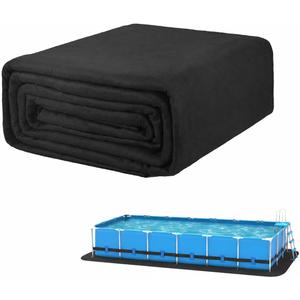 Pool Liner Pad, Above Ground Pool Mat, 12 x 24 FT