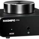 NEOHIPO TP10 Phono Preamp for Turntable,Mini Amp Stereo Audio Hi-Fi Turntable Preamplifier with RCA Input, RCA/3.5MM Output & Low Noise Operation Powered by DC 12V Power Supply