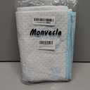 Monvecle Baby Infant Waterproof Soft Cotton Changing Pads Washable Resuable Diapers Liners Mats, Bear-1pcs Large 39" x 28"