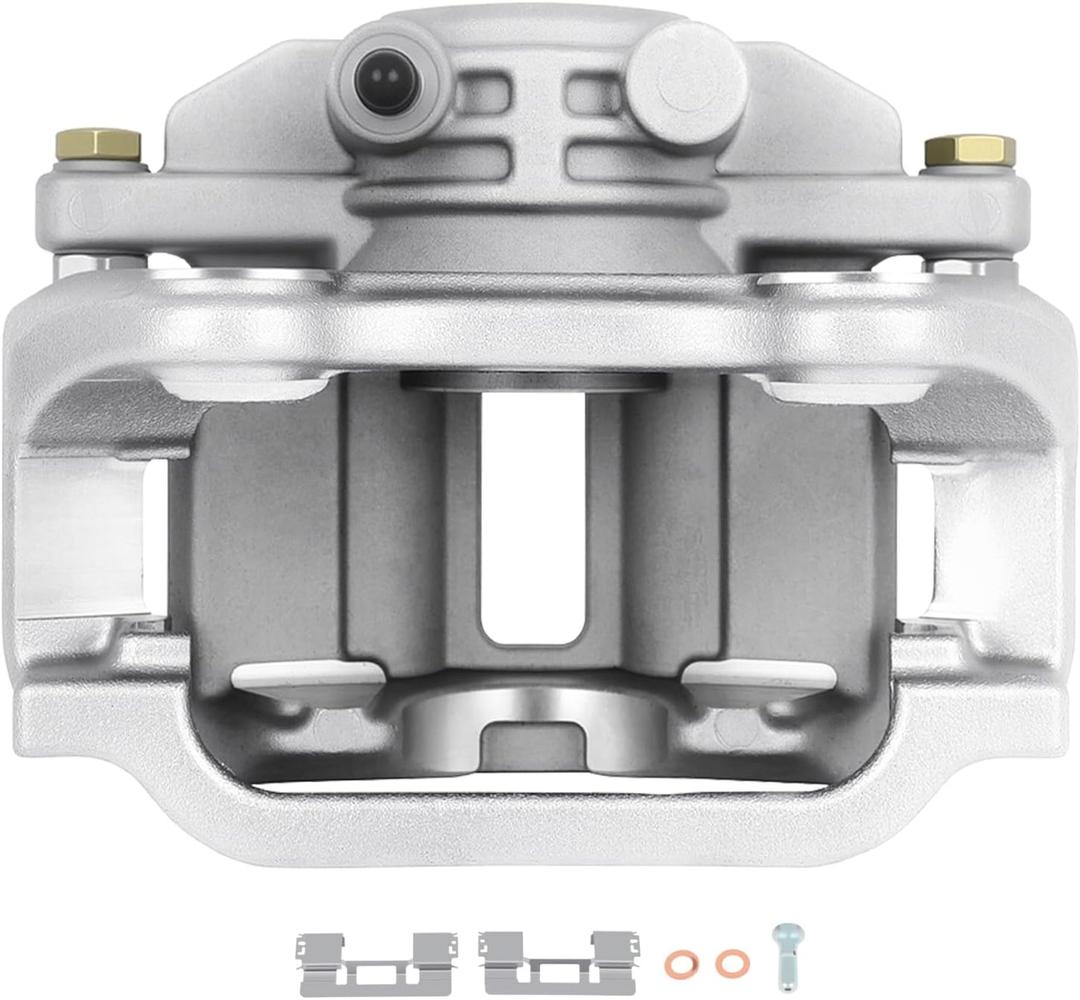 SCITOO 18B4854 Rear Left Disc Brake Caliper With Bracket Silver | Fit For Cadillac,For Chevrolet,For GMC Models - For DeVille 2003-2005,For DTS 2006-2011,For Sierra 1500 2003-2006 1PC