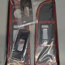 JeCar Window Lift Switch Button Cover Trim Kit Interior Accessories Compatible with Jeep Grand Cherokee & Grand Commander 2006-2010, Carbon Fiber Texture