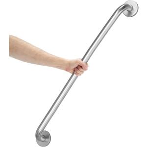AmazerBath Grab Bar for Bathtubs and Showers - Anti Slip, 36" L x 1.25" D, Stainless Steel, Senior and Handicap Accessible, Holds 500LBS
