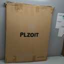 36" Extra Tall Baby Gate for Stairs, 29.5-40.5" Wide Dog Gate for Doorways, Walk Thru Auto Close Metal Pet Gate for The House, Stairs and Doorways, Child Gate Pressure Mounted Dog Gate Indoor (White)