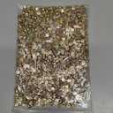 LAIDANLA 1500PCS Acrylic Letter Beads Alphabet Colorful Letters Gold Round Bead 74mm for Jewelry Bracelets Necklaces Key Chains Making